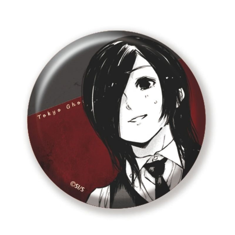 完全受注生産「週刊ヤングジャンプ」オールスター缶バッジ　『東京喰種トーキョーグール』　第１弾　［５　霧嶋董香］　ＢＦ４