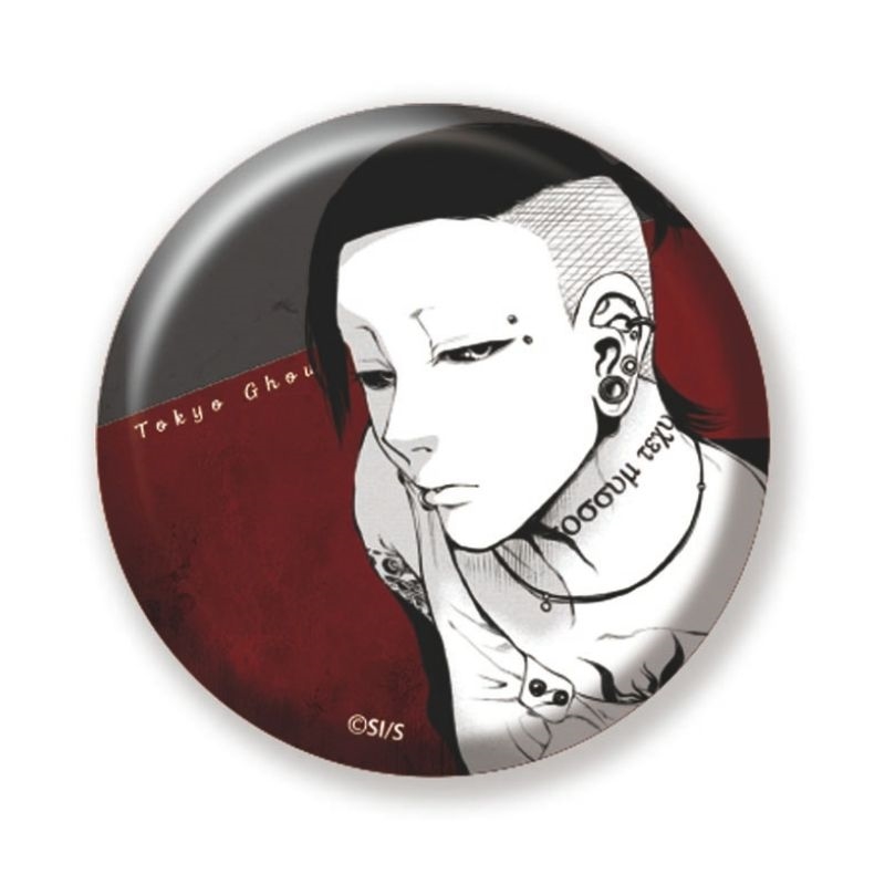 完全受注生産「週刊ヤングジャンプ」オールスター缶バッジ　『東京喰種トーキョーグール』　第１弾　［１３　ウタ］　ＢＦ４