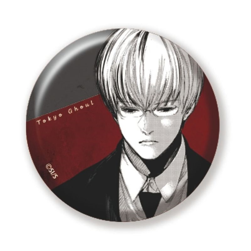 完全受注生産「週刊ヤングジャンプ」オールスター缶バッジ　『東京喰種トーキョーグール』　第１弾　［２７　有馬貴将］　ＢＦ４
