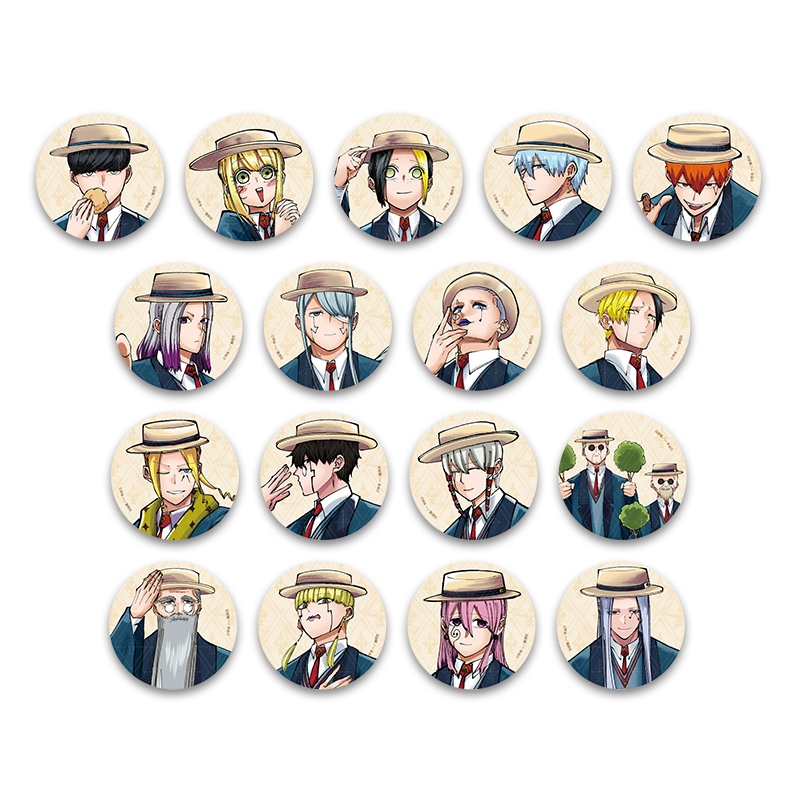 『マッシュルーＭＡＳＨＬＥ−』缶バッチ（描きおろし）ＢＯＸ