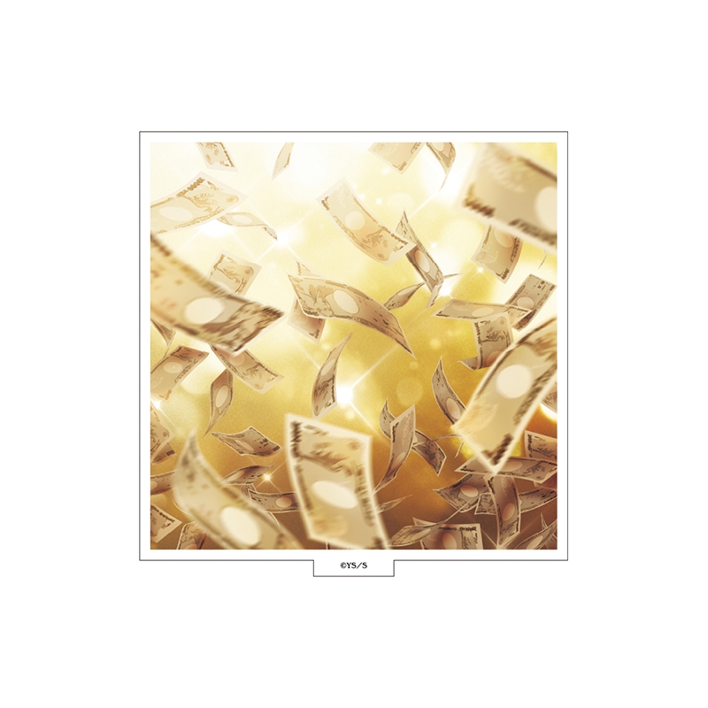 『極楽街』選べるアクリルスタンド【近すぎて美しい極近店ｖｅｒ】背景：札束