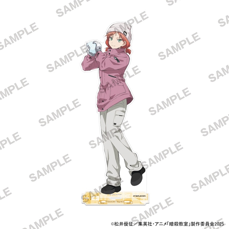 暗殺教室 BIGアクリルスタンド 雪遊びver. 速水凛香
