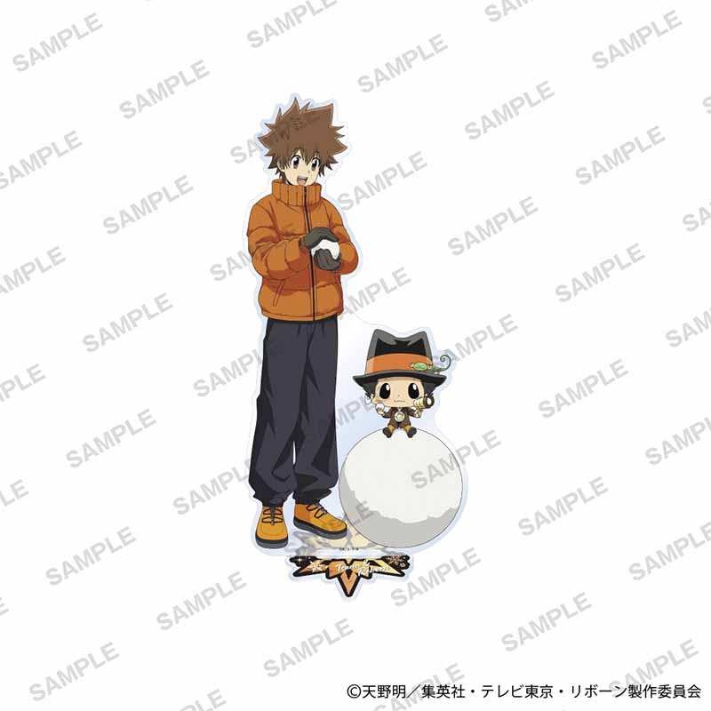 家庭教師ヒットマンＲＥＢＯＲＮ！　ＢＩＧアクリルスタンド　雪バトルｖｅｒ．　リボーン＆沢田綱吉