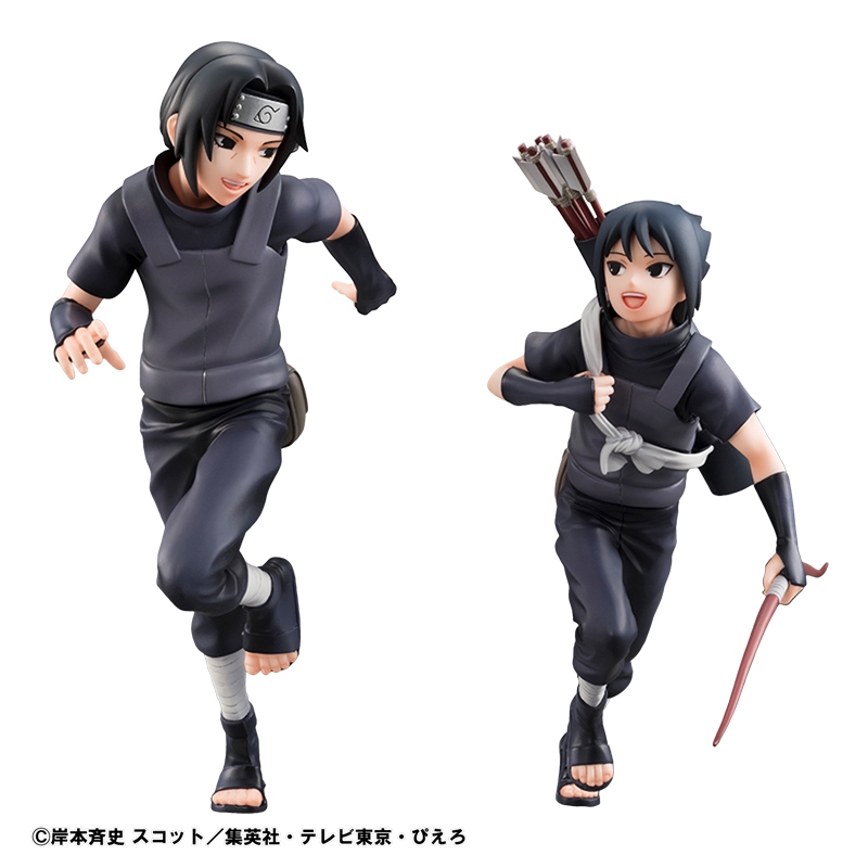 『ＮＡＲＵＴＯ−ナルト−　疾風伝』Ｇ．Ｅ．Ｍ．シリーズ　うちはイタチ＆サスケ【再販】