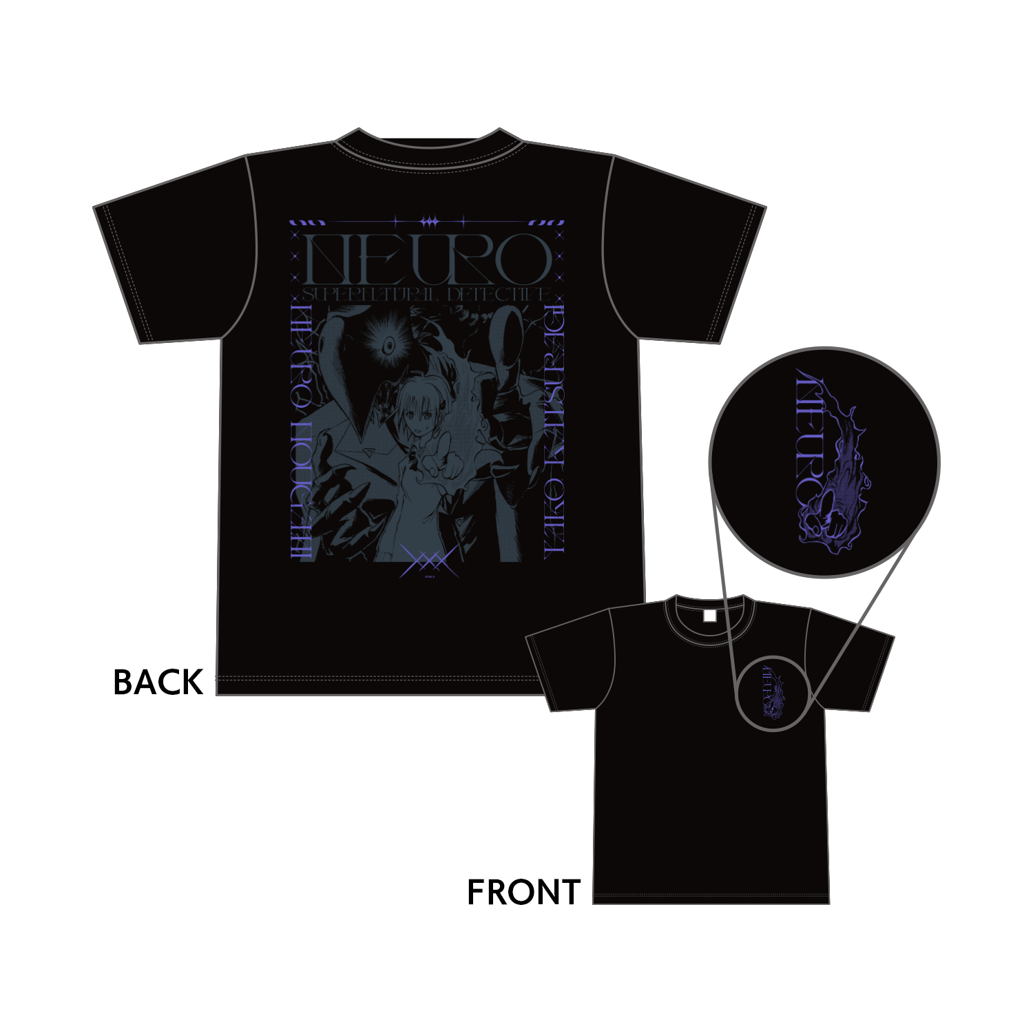犯人をその指で指すのですＴシャツ（Ｍサイズ）／魔人探偵脳噛ネウロ