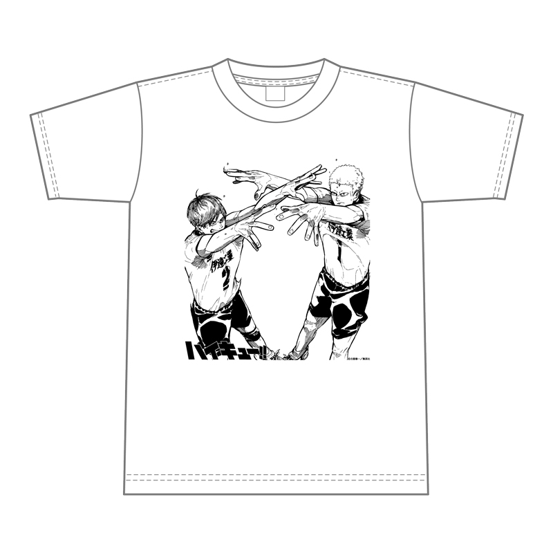 『ハイキュー！！』Ｔシャツ　青根高伸＆二口堅治【仙台観光特使就任記念Ｖｅｒ．】