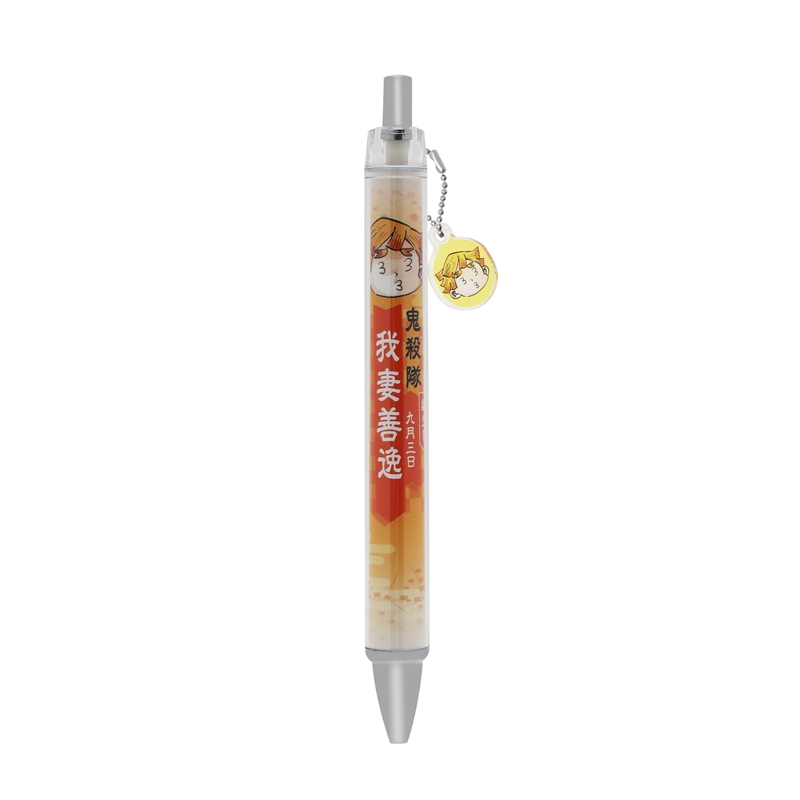 『鬼滅の刃』フェイスチャーム付きボールペン　我妻善逸　ＢＣ３