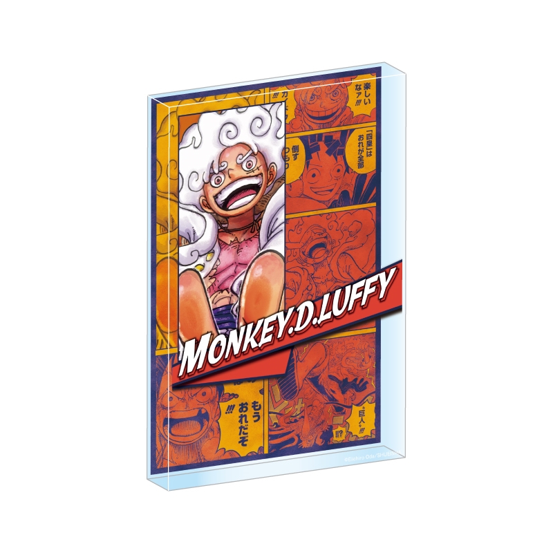 ワンピースアクリルブロック ルフィ ワンピース ルフィ アクリル