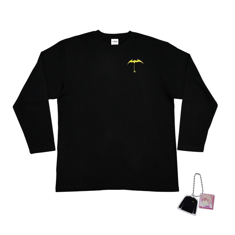 『ワールドトリガー』ロングＴシャツ　フリーサイズ　チャーム付き【コウモリ傘】　ＢＤ１
