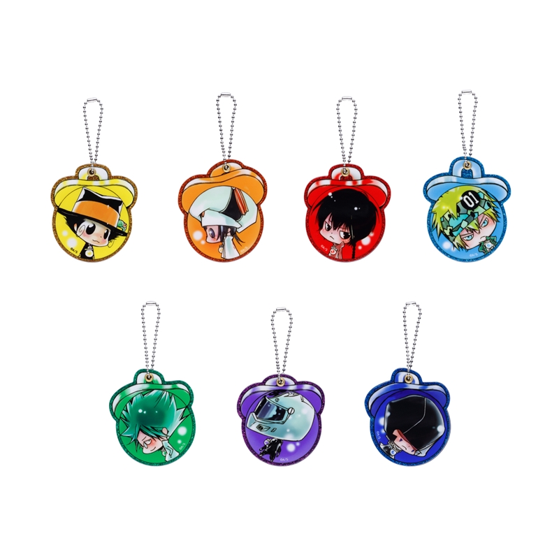 『家庭教師ヒットマンＲＥＢＯＲＮ！』アルコバレーノおしゃぶり型ミニミラーコレクション　（全７種／ランダム１種入り）　＜天野明展＞　ＢＤ２