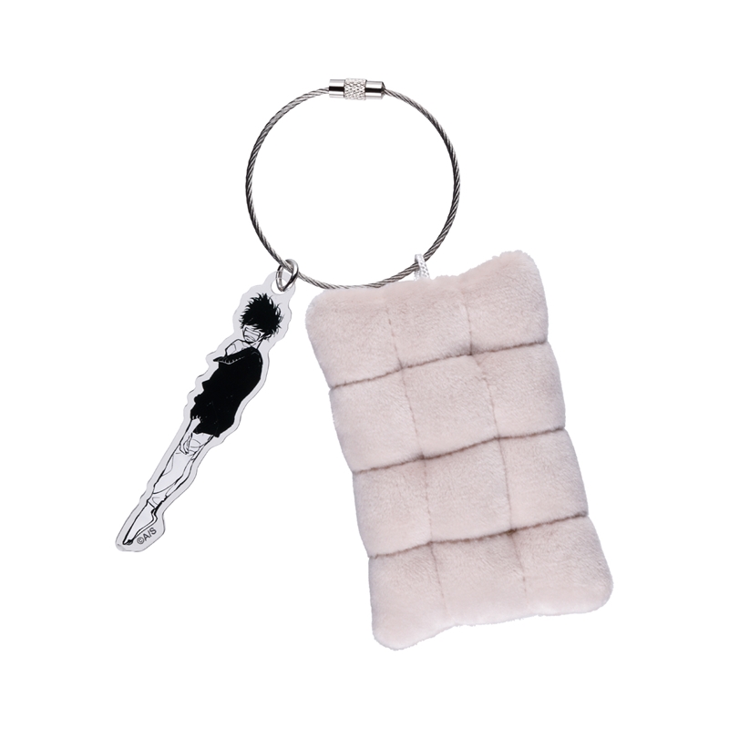 『鴨乃橋ロンの禁断推理』怠惰の床クッションキーホルダー　＜天野明展＞　ＢＤ２