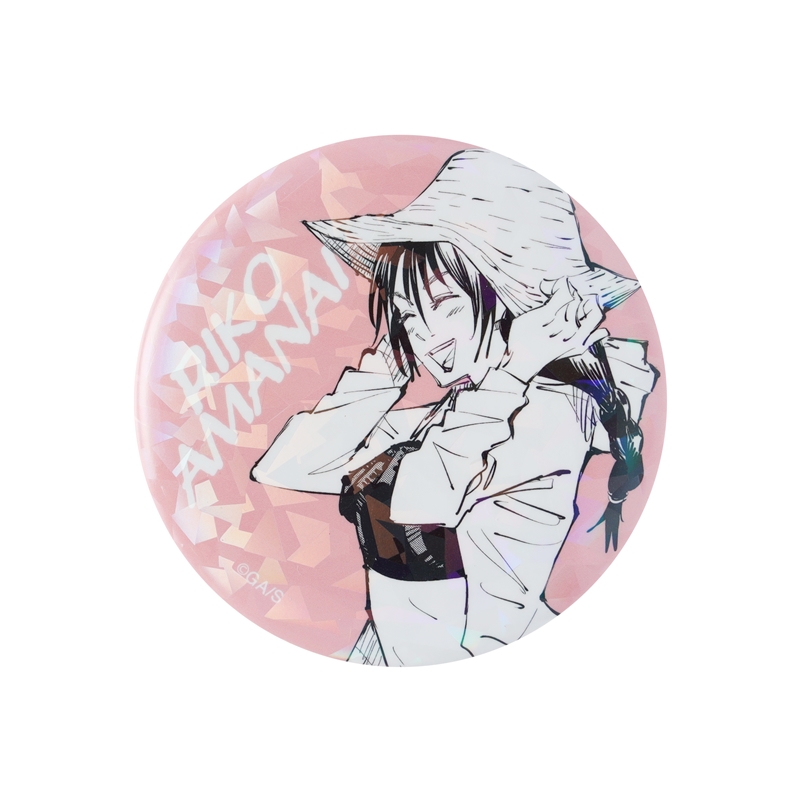 完全受注生産　「週刊少年ジャンプ」オールスター缶バッジ　『呪術廻戦』　［７２　天内理子　「懐玉・玉折」ＪＣ８−９巻掲載］　ＢＤ１