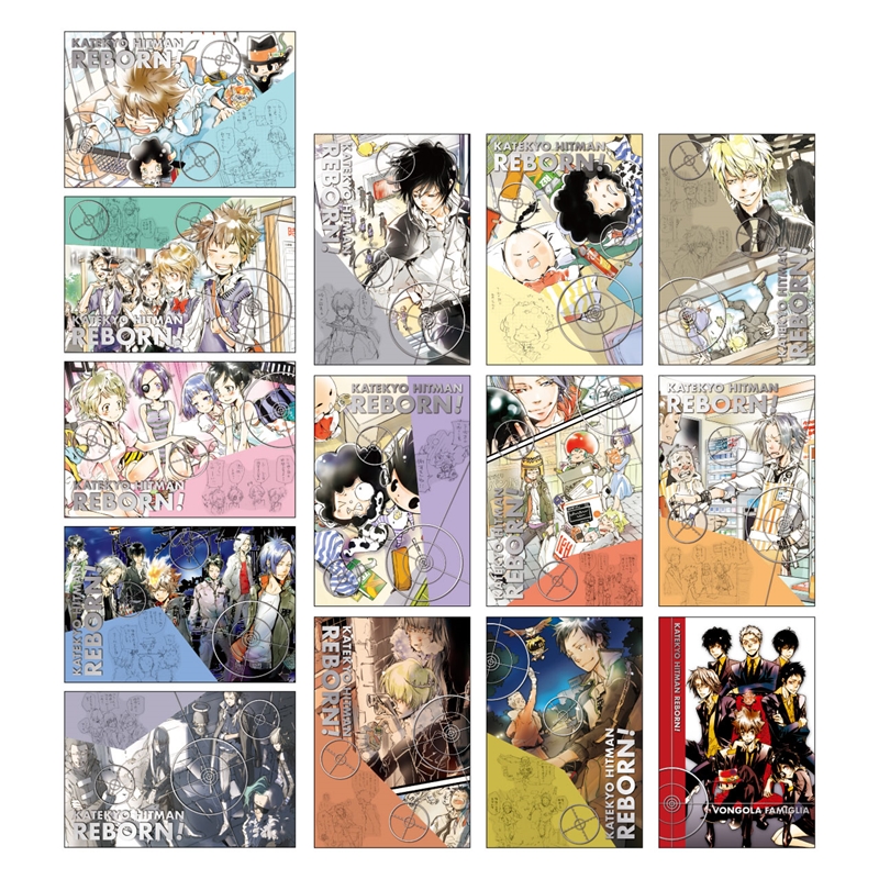 『家庭教師ヒットマンＲＥＢＯＲＮ！』箔押しポストカードコレクション　（全１４種／ランダム１種入り）　＜天野明展＞　ＢＤ２