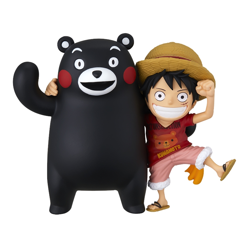『ＯＮＥ　ＰＩＥＣＥ』クマモトコレクタブルフィギュア−熊本復興プロジェクトＶｏｌ．２−　モンキー・Ｄ・ルフィ　ＢＤ３