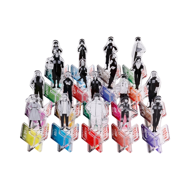 『怪獣８号』アクリル“Ｘ”フィギュアコレクション　全種セット　（全１８種入り）　＜怪獣８号展＞　ＢＤ３