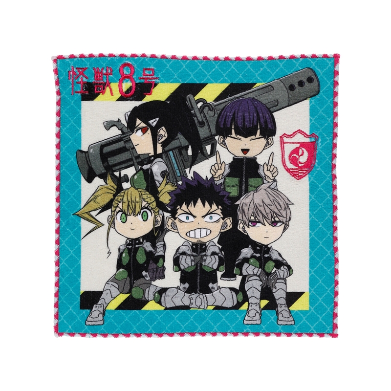 『怪獣８号』刺繍ミニタオル　＜怪獣８号展＞　ＢＤ３