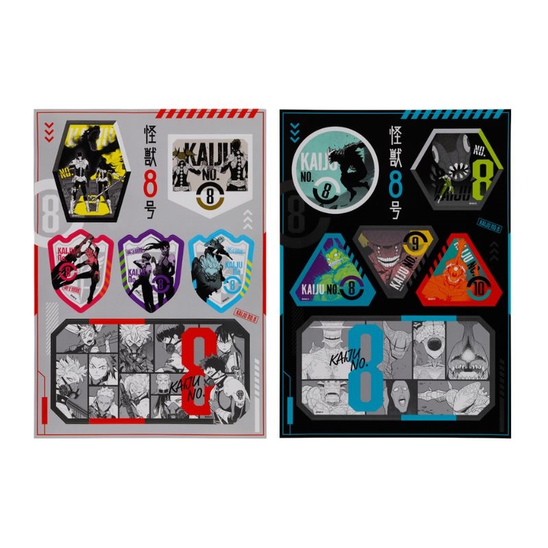 『怪獣８号』ステッカーセット（２枚入り）　＜怪獣８号展＞　ＢＤ３