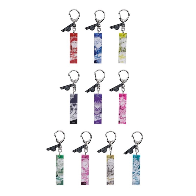 『怪獣８号』チャーム付きアクリルキーホルダーコレクション　全種セット　（全１０種入り）　＜怪獣８号展＞　ＢＤ３