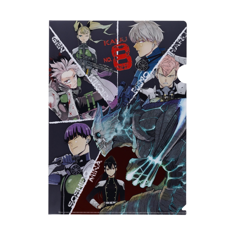 『怪獣８号』クリアファイル　＜怪獣８号展＞　ＢＤ３