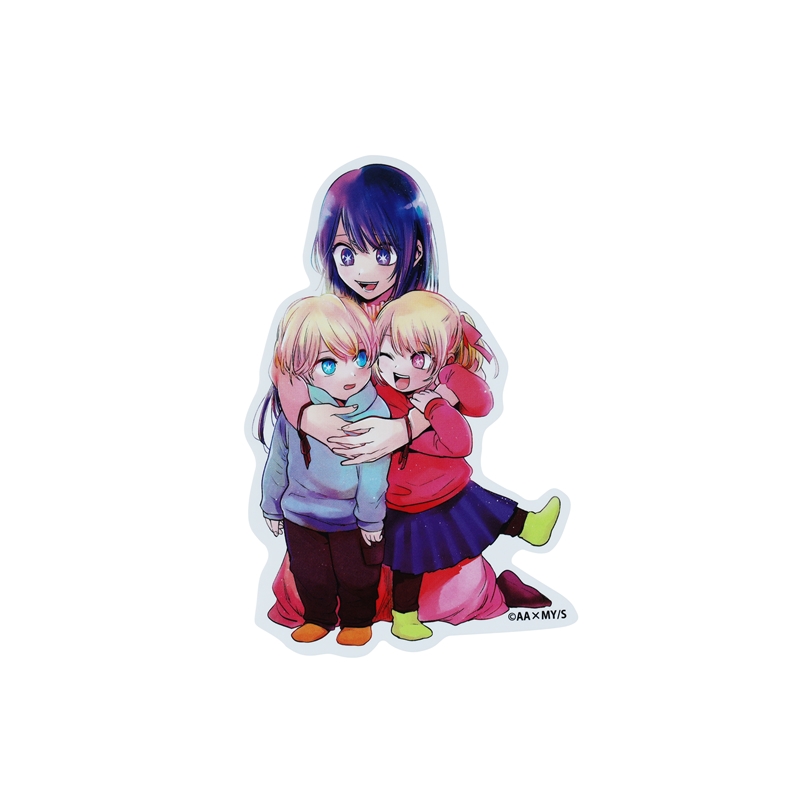 『【推しの子】』ダイカットステッカー 親子(アイ&ルビー&アクア) BD4