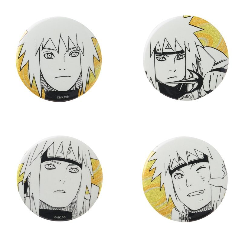 『ＮＡＲＵＴＯ－ナルト－』缶バッジ４個セット　ＥＭＯＴＩＯＮＳ　波風ミナト