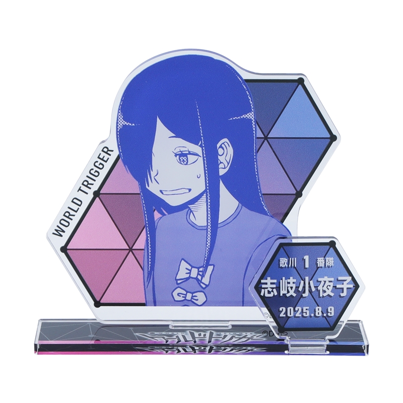 『ワールドトリガー』バースデイ名場面ジオラマフィギュア　志岐小夜子　ＢＥ３
