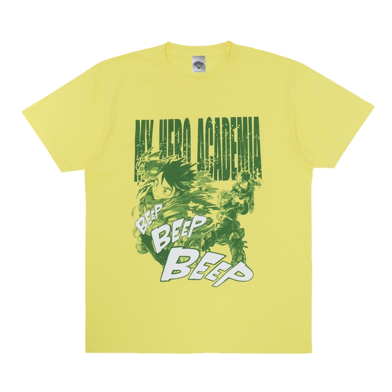 『僕のヒーローアカデミア』発泡プリントＴシャツ　ＸＬサイズ　ＢＥ２