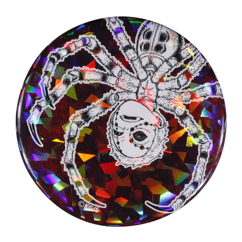 完全受注生産「週刊少年ジャンプ」オールスター缶バッジ　『鬼滅の刃』　［３３−鬼−　蜘蛛の鬼（兄）］　ＢＥ３