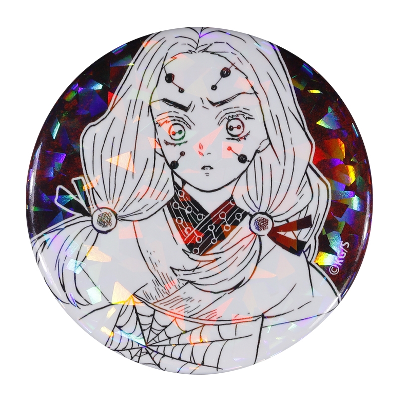 完全受注生産「週刊少年ジャンプ」オールスター缶バッジ　『鬼滅の刃』　［３４−鬼−　蜘蛛の鬼（姉）］　ＢＥ３
