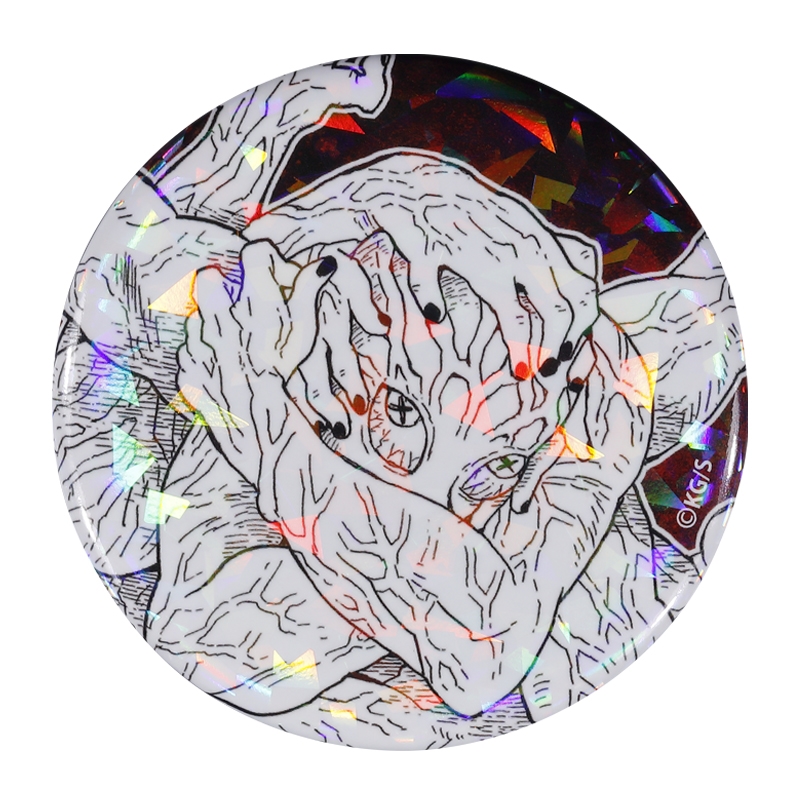 完全受注生産「週刊少年ジャンプ」オールスター缶バッジ　『鬼滅の刃』　［４０−鬼−　手鬼］　ＢＥ３