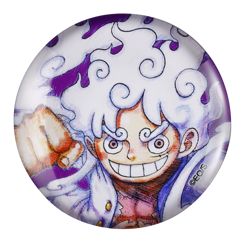 『ＯＮＥ　ＰＩＥＣＥ』ガラスマグネット　ギア５ルフィ　ＢＥ３−ＯＰＤ