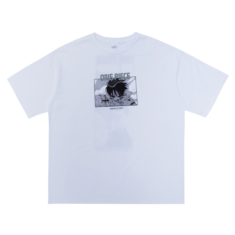 『ＯＮＥ　ＰＩＥＣＥ』Ｔｅｅ　Ｗｈｉｔｅ　モンキー・Ｄ・ルフィ　Ｍサイズ　ＢＥ３−ＯＰＤ