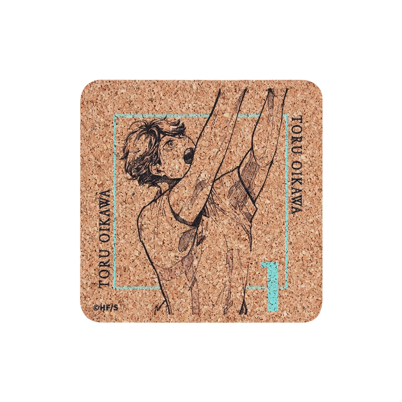 『ハイキュー！！』コルクコースター　及川徹　【仙台観光特使就任記念Ｖｅｒ．】　ＢＥ３