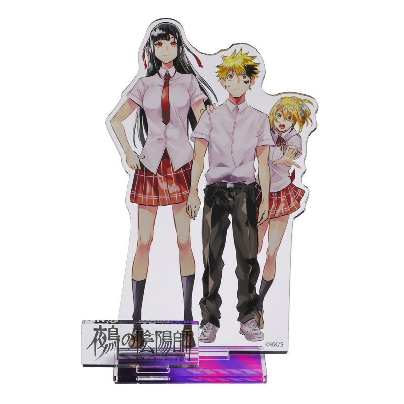 『鵺の陰陽師』アクリルフィギュア　鵺＆学郎＆七咲　ＢＥ４