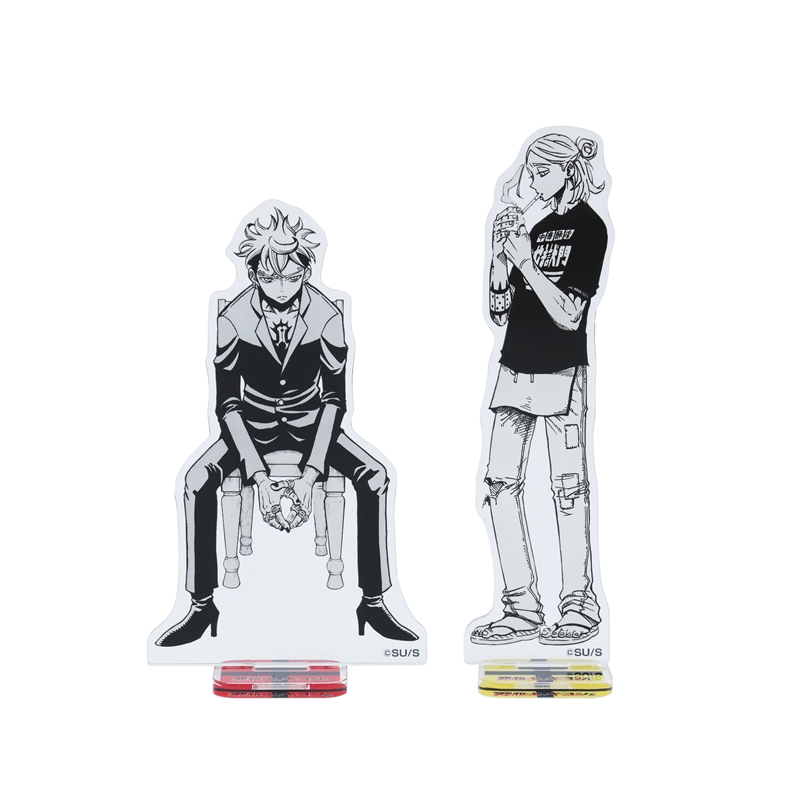 『悪祓士のキヨシくん』アクリルフィギュア２体セット　キヨシ＆熾木　ＢＥ４