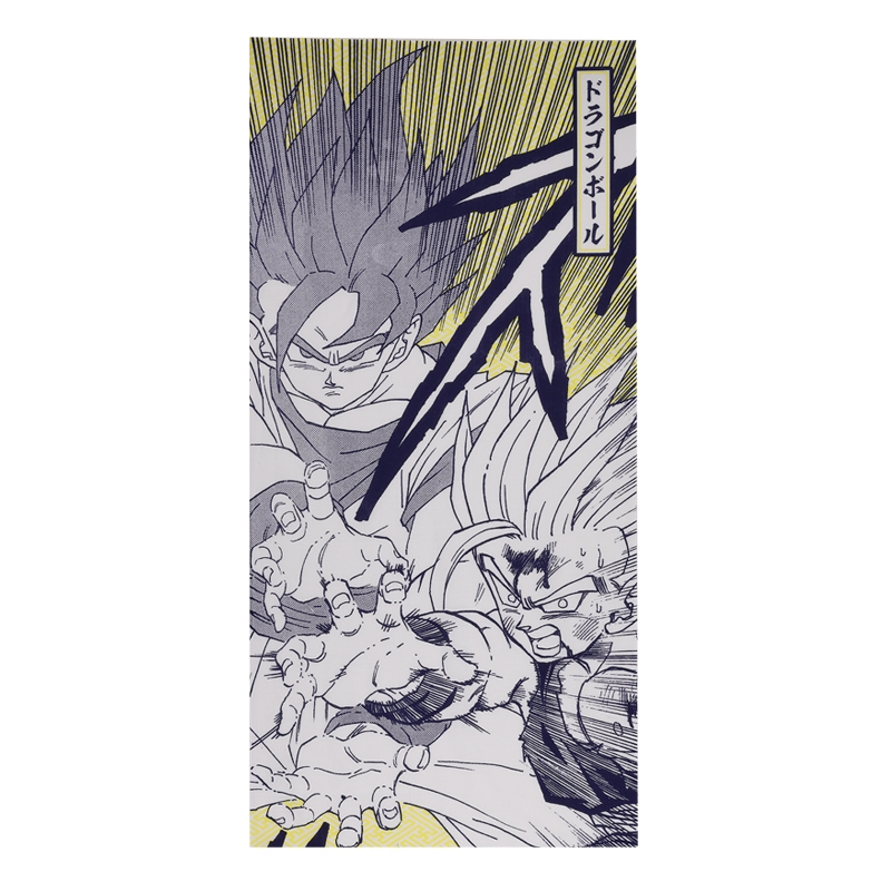 『ＤＲＡＧＯＮ　ＢＡＬＬ』親子かめはめ波　手ぬぐい　ＢＥ４