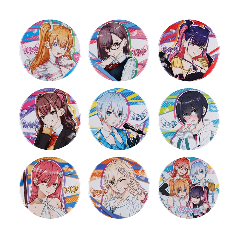 『２．５次元の誘惑』コレクション缶バッジ　第１弾　（全９種／ランダム１種入り）　ＢＥ４−ＪＦ