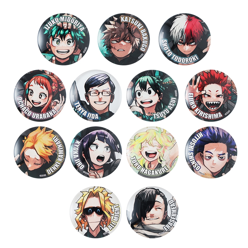 『僕のヒーローアカデミア』ガラスマグネットコレクション　第１弾　（全１３種／ランダム１種入り）　ＢＥ４−ＪＳ