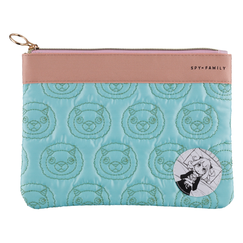 『ＳＰＹ×ＦＡＭＩＬＹ』キルティングフラットポーチ　ＢＥ４−ＪＳ