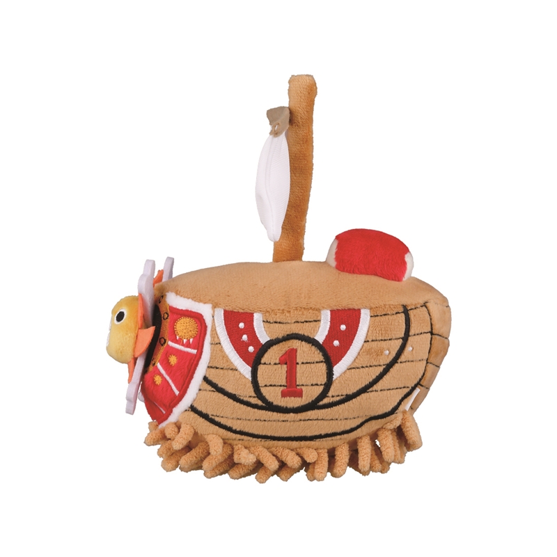 『ＯＮＥ　ＰＩＥＣＥ』ぬいぐるみ付きハンディモップ　サウザンド・サニー号　ＢＦ１−ＴＪＳ
