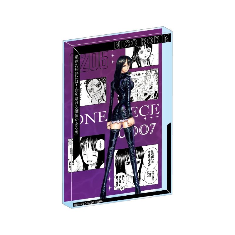 『ＯＮＥ　ＰＩＥＣＥ』アクリルブロック　“ＨＥＲＯＥＳ”　ニコ・ロビン　ＢＦ１
