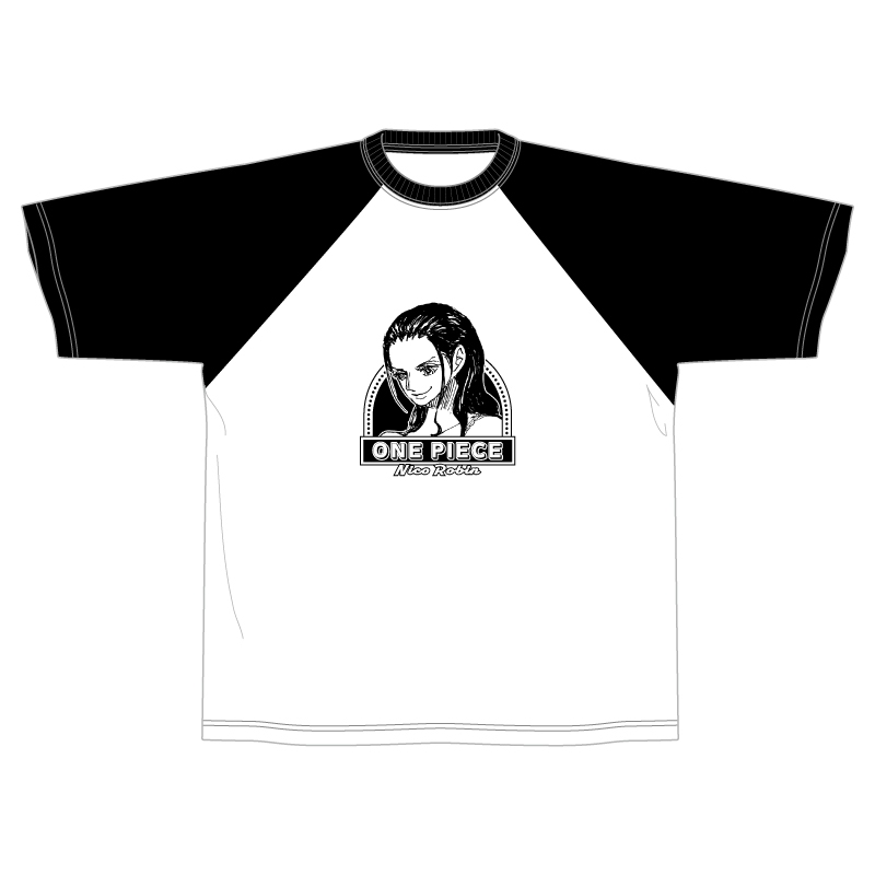 『ＯＮＥ　ＰＩＥＣＥ』ラグランＴシャツ　“ＨＥＲＯＥＳ”　ニコ・ロビン　ＢＦ１