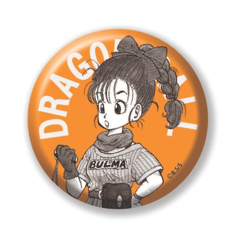 完全受注生産「週刊少年ジャンプ」オールスター缶バッジ　『ＤＲＡＧＯＮ　ＢＡＬＬ』　第１弾　［０６　ブルマ］　ＢＥ４