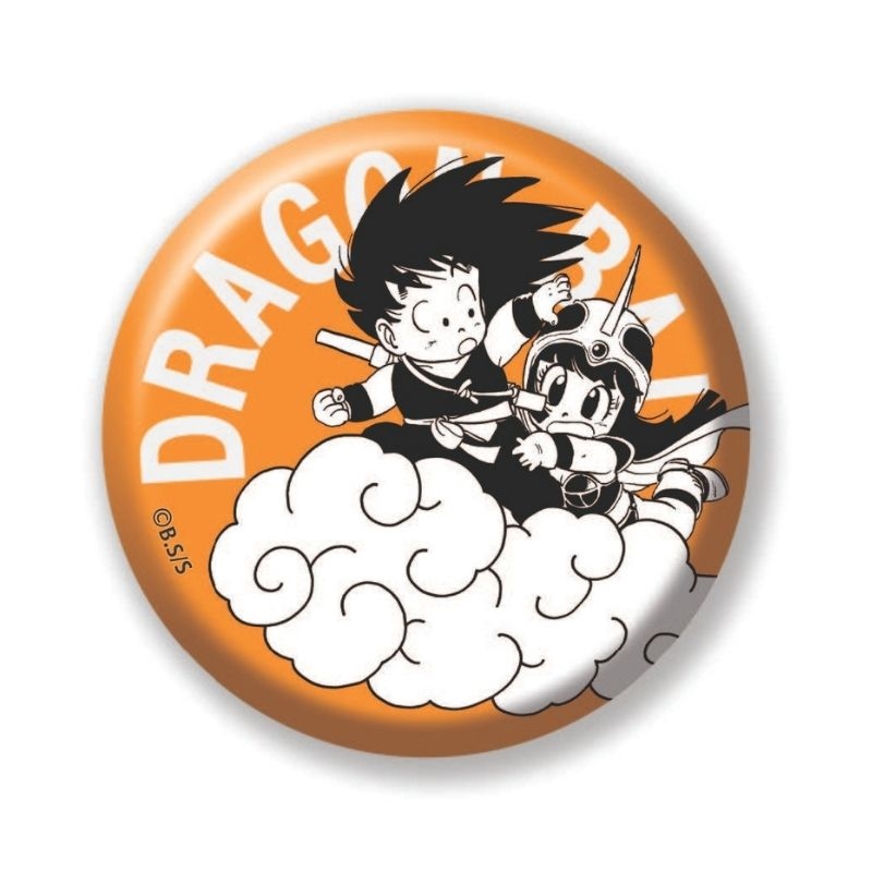 完全受注生産「週刊少年ジャンプ」オールスター缶バッジ　『ＤＲＡＧＯＮ　ＢＡＬＬ』　第１弾　［７８　悟空＆チチ］　ＢＥ４