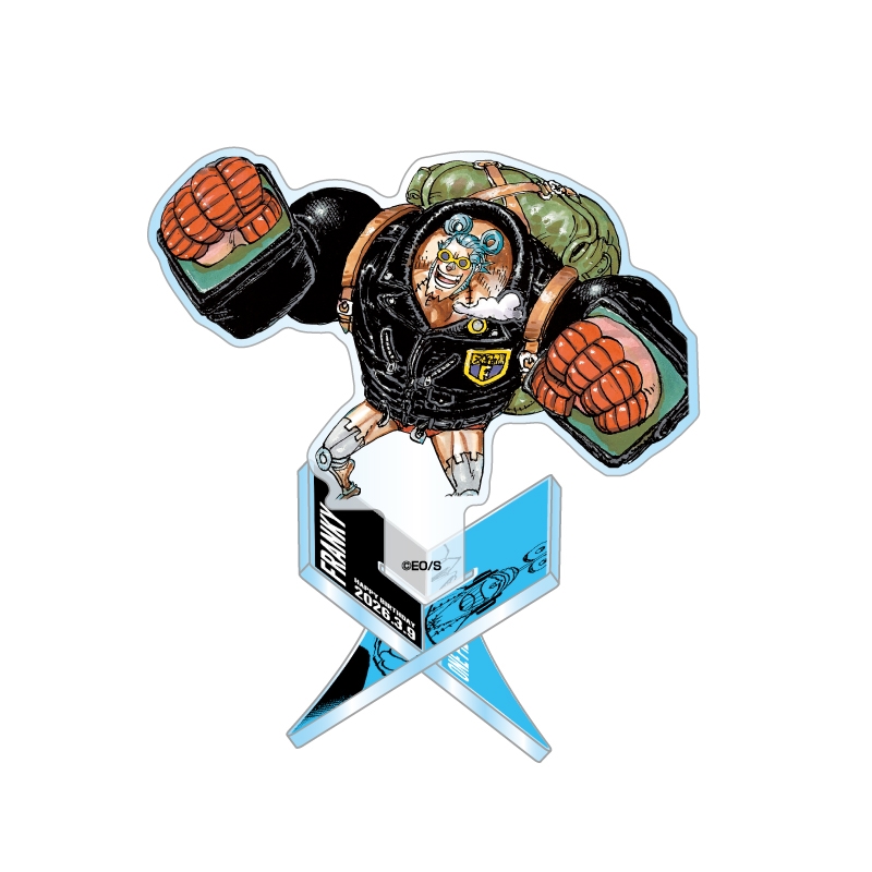 『ＯＮＥ　ＰＩＥＣＥ』バースデイアクリル“Ｘ”フィギュア−ｗｉｔｈ−　フランキー　ＢＦ１