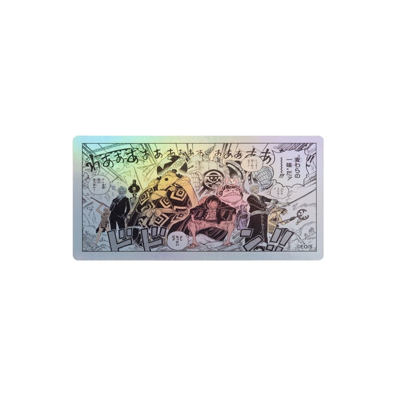 『ＯＮＥ　ＰＩＥＣＥ』ＨＯＬＯＧＲＡＭ　ＫＯＭＡ　ＳＴＩＣＫＥＲ　“麦わらの一味”だァ～～～～～！！！　ＢＦ１−ＴＪＳ