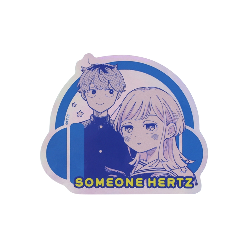 『さむわんへるつ』オーロラシャインステッカー（１００×１００ｍｍ以内変形サイズ）　ＢＦ１−ＪＮＰＧ