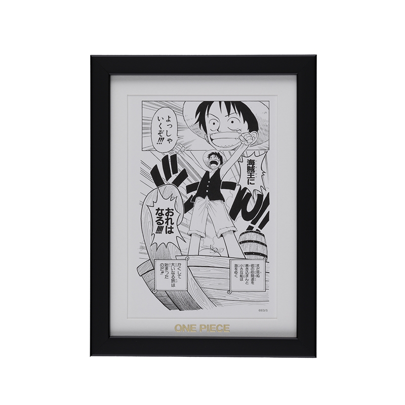 『ＯＮＥ　ＰＩＥＣＥ』ＦＲＡＭＥ　ＡＲＴ　Ｍｉｎｉ　海賊王におれはなる！！！！　ＢＦ１−ＴＪＳ