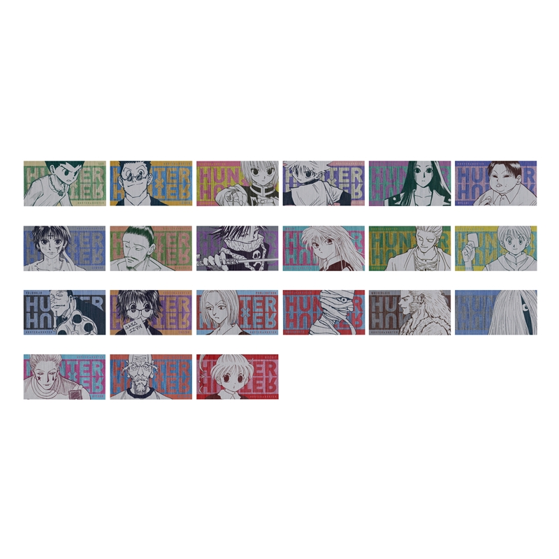 『ＨＵＮＴＥＲ×ＨＵＮＴＥＲ』キャラクターズコレクションカード　３枚入り　第１弾　（全７組／ランダム１組入り）　ＢＦ１