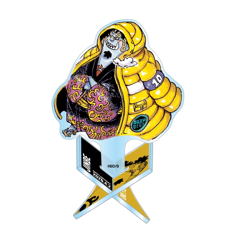 『ＯＮＥ　ＰＩＥＣＥ』バースデイアクリル“Ｘ”フィギュア−ｗｉｔｈ−　ジンベエ　ＢＦ２